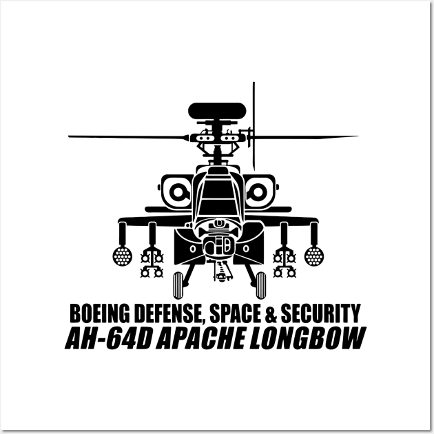 AH64D apache longbow Wall Art by Niken12